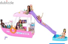 Barbie Boat with Pool and Slide,