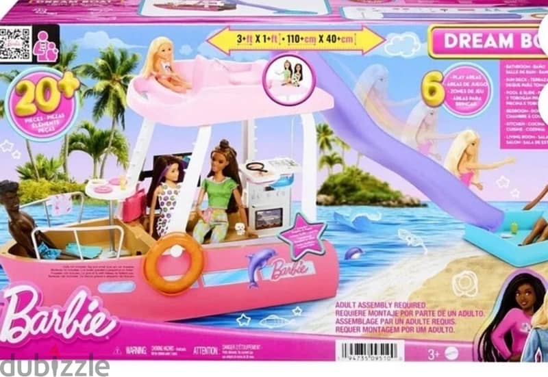 Barbie Boat with Pool and Slide, 2