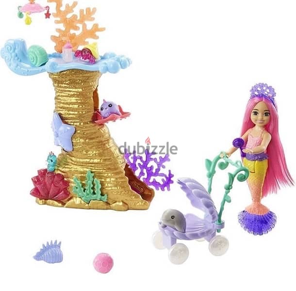 Barbie Mermaid Power Doll & Playset, Chelsea Mermaid Doll 1