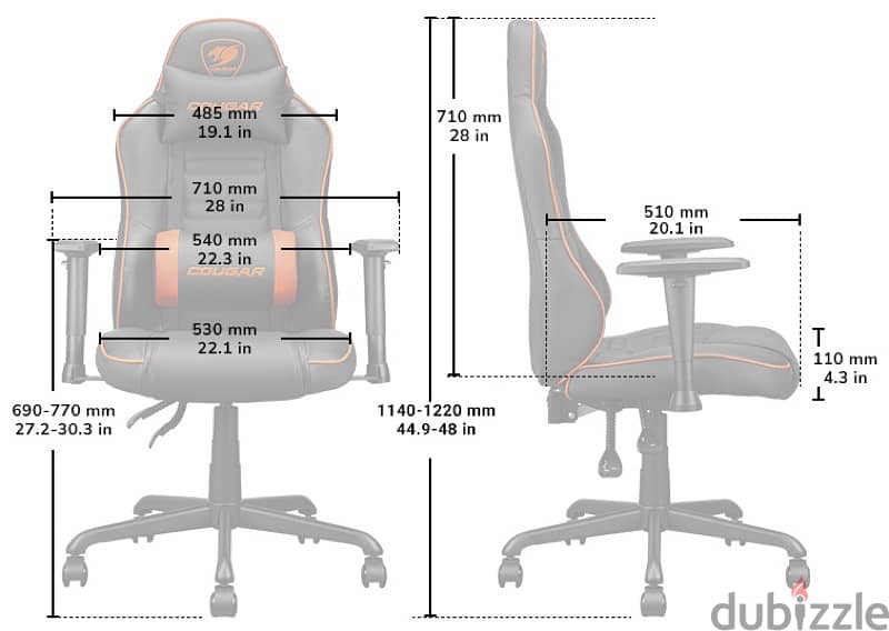 Cougar Fusion S Gaming Chair 5