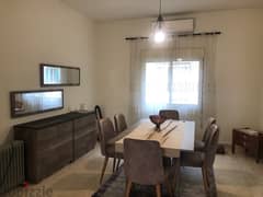 Furnished apartment for rent in Ashrafieh sioufi