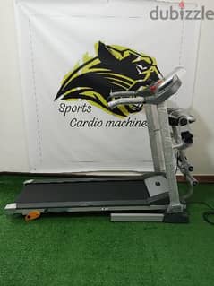 treadmill new fitness line 2hp motor power, vibration message 0