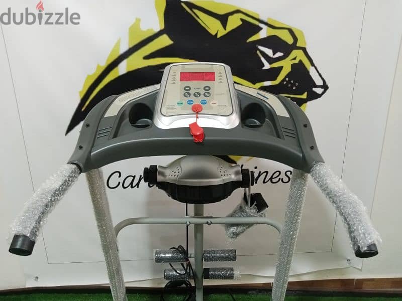 treadmill new fitness line 2hp motor power, vibration message 4
