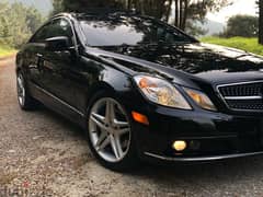 LUXURY MERCEDES E 350 aswad 2011 ( one owner low mileage little used)