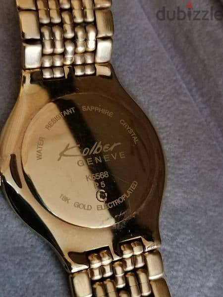 kolber watch suiss made 2