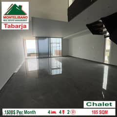 Chalet for rent in Tabarja!!!