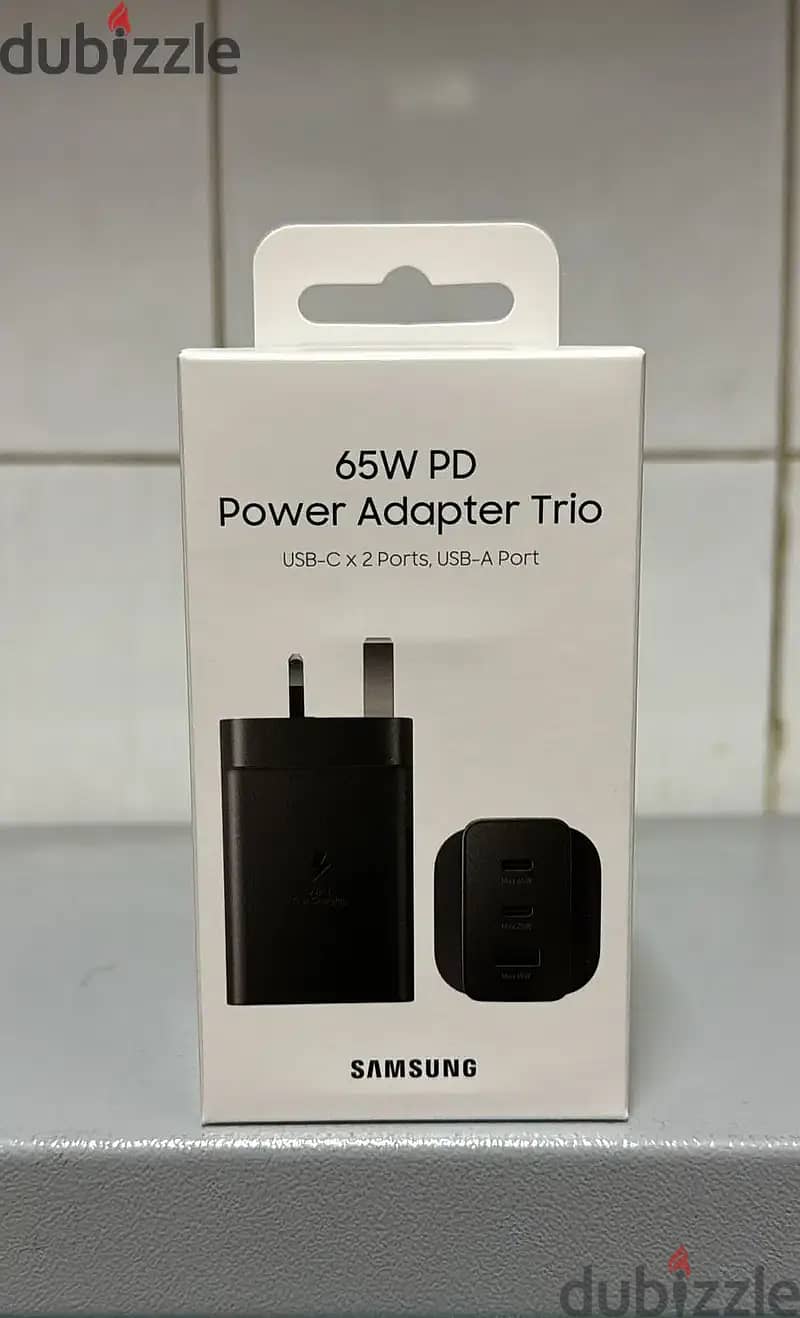 Samsung 65w pd power adapter trio 3pin great offer & new price 1