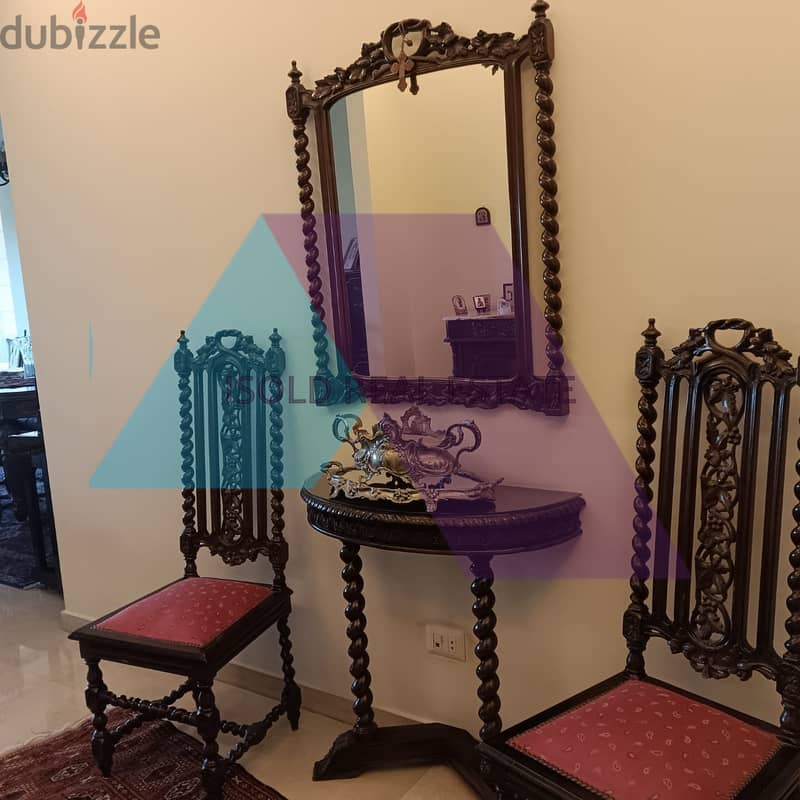 220 m2 apartment with 60m2 backyard garden for sale in Mazraat Yachoua 4