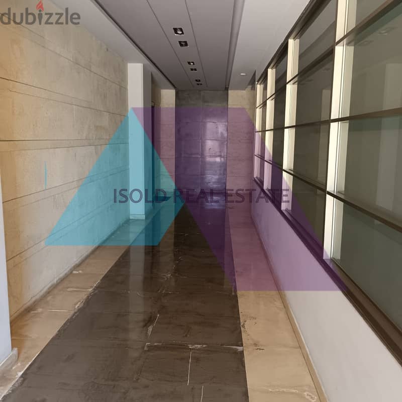 220 m2 apartment with 60m2 backyard garden for sale in Mazraat Yachoua 5
