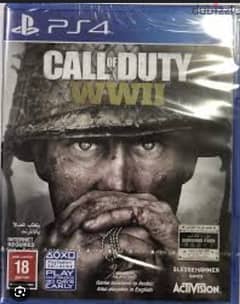 cd ps4 WWII USED