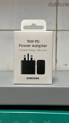 Samsung adapter 15w black 3pin original price 0