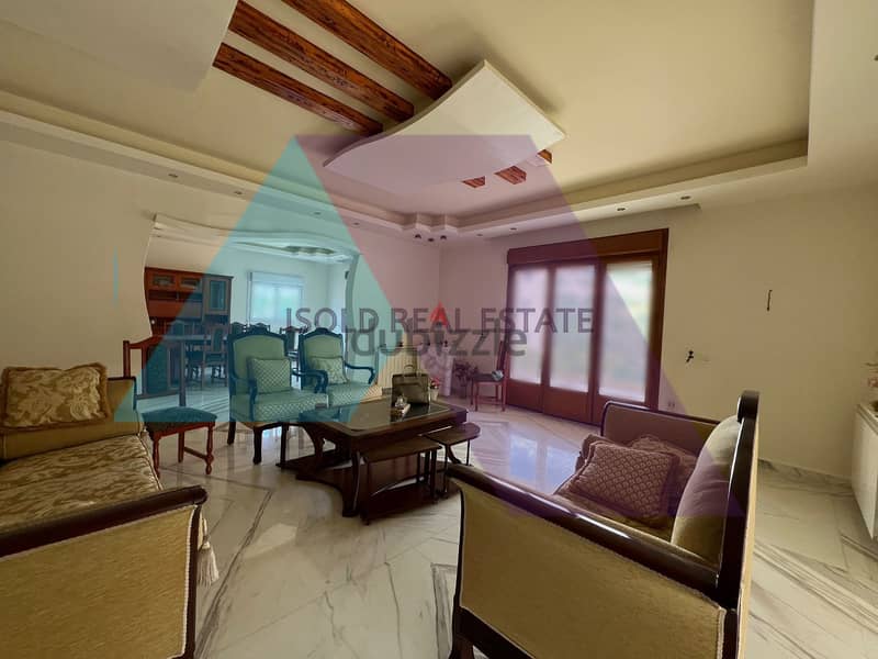 Fully decorated 837 m2 villa +115 m2 terrace for sale in Nahr Ibrahim 4