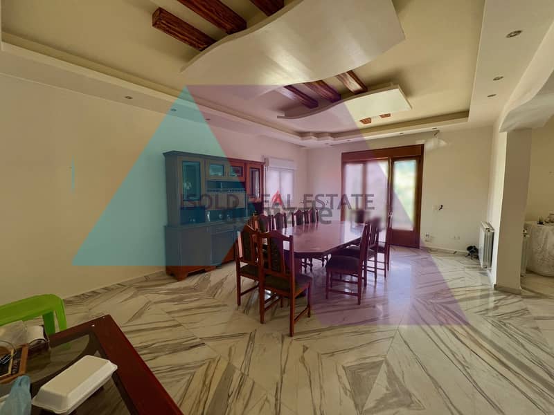Fully decorated 837 m2 villa +115 m2 terrace for sale in Nahr Ibrahim 5