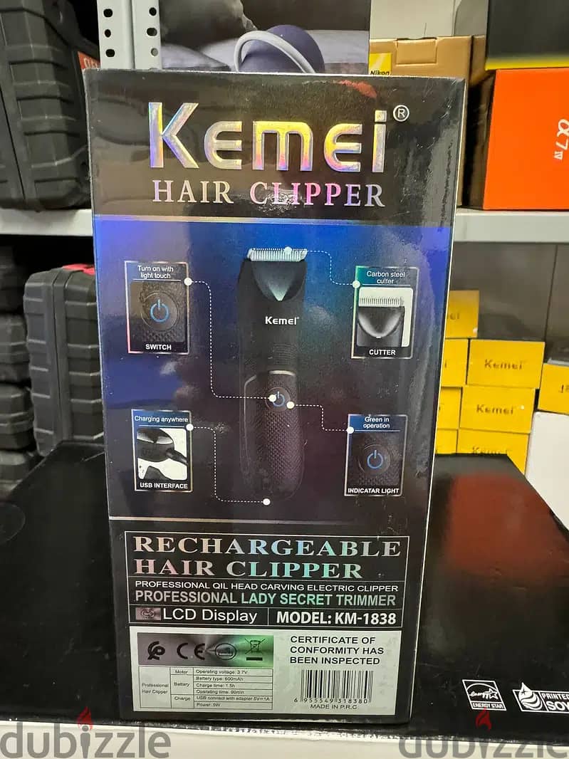 kemei Hair Clipper Km-1838 Exclusive & good offer 1
