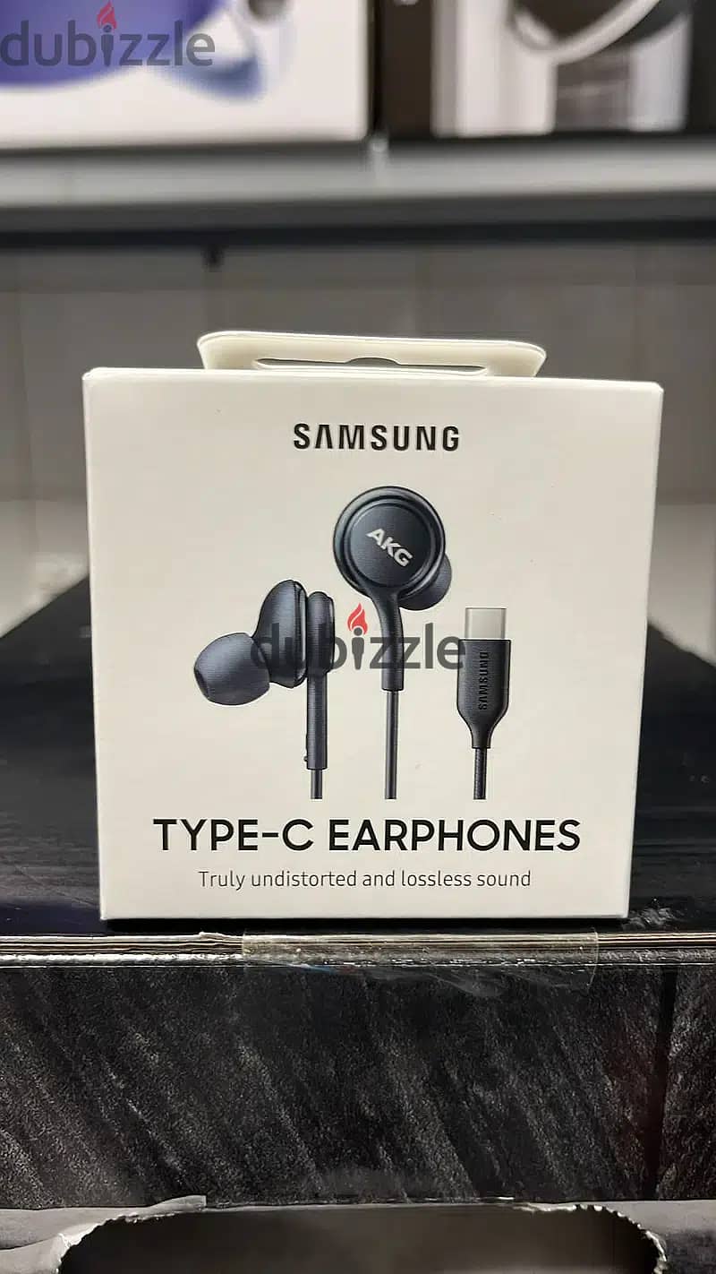 Samsung earphones type-c earphones akg black 1