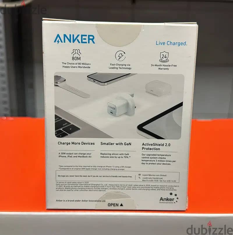 Anker 511 usb-c charger (Nano 3 , 30w) 1