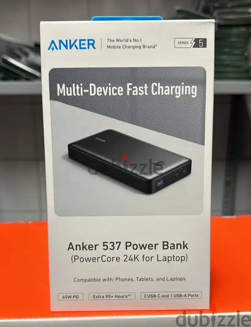 Anker 537 powerbank (powercore 24k for laptop) 0