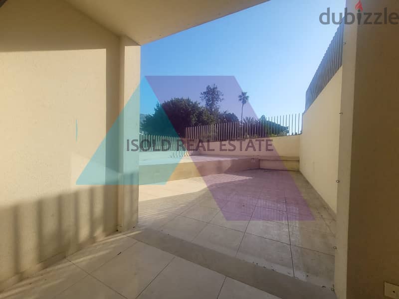 A 120 m2 apartment with 100 m2 terrace for sale in Dbaye 1