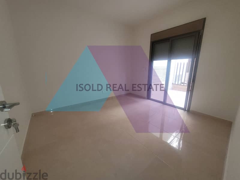 A 120 m2 apartment with 100 m2 terrace for sale in Dbaye 8