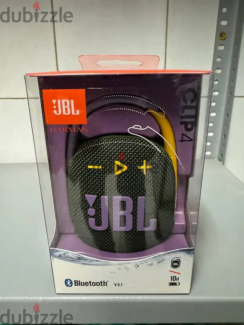 Jbl clip 4 green+yellow+purple Exclusive & good offer 1