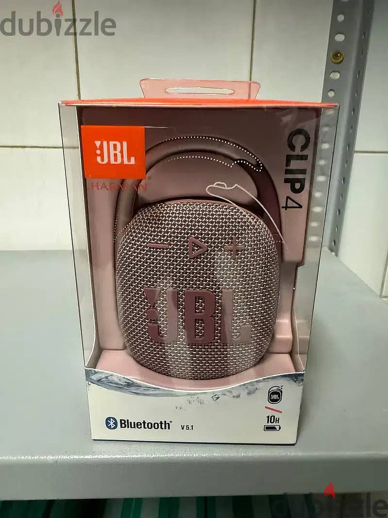 Jbl clip 4 pink Amazing and new price 0