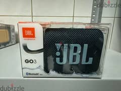 Jbl go 3 blue amazing & new price