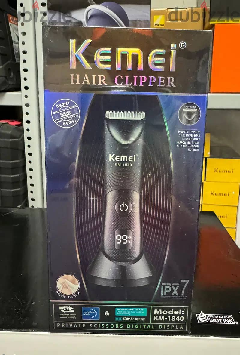 kemei Hair Clipper Km-1840 0