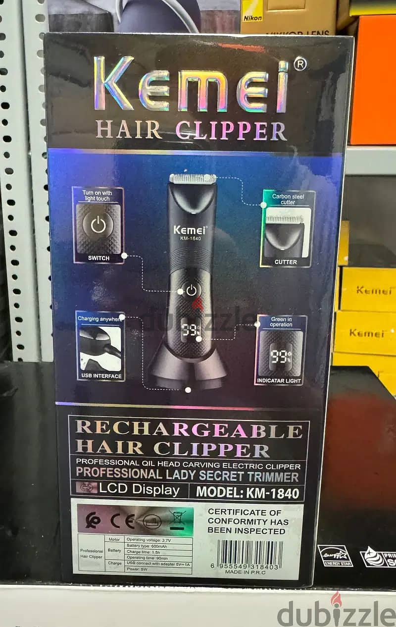 kemei Hair Clipper Km-1840 exclusive & original price 1