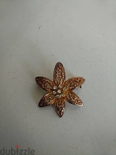 Old flower brooch - Not Negotiable