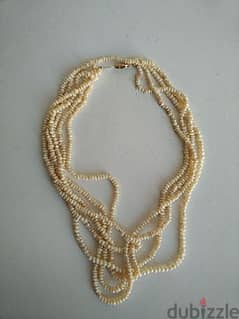 Five strand freshwater rice pearls necklace - Not Negotiable 0