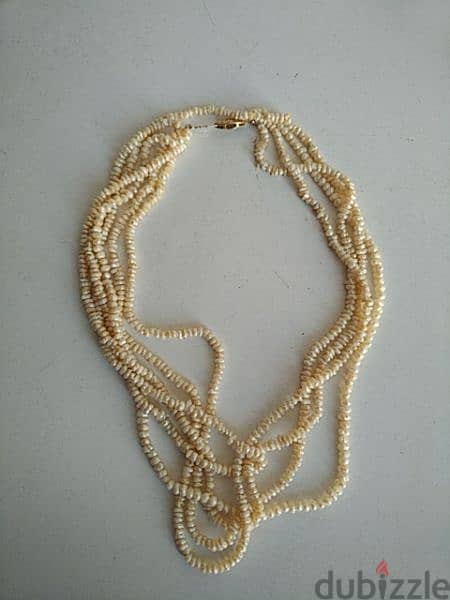Five strand freshwater rice pearls necklace - Not Negotiable 0