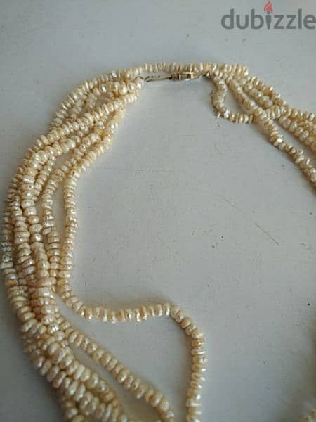 Five strand freshwater rice pearls necklace - Not Negotiable 2