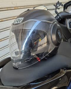 AGV Motorcycle Helmet OpenFace with Sun Visor & Air-Vents