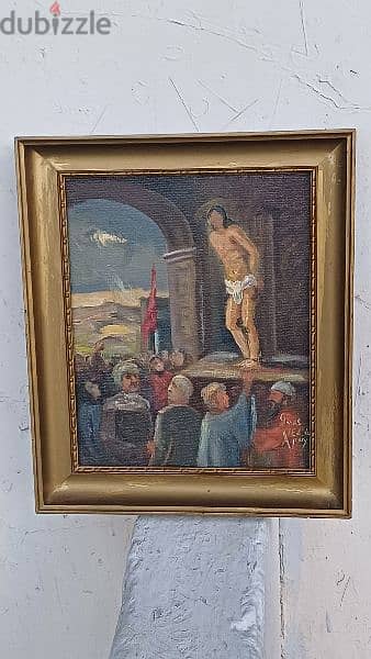 لوحة السيد المسيح، رسم زيتي اوروبية 2