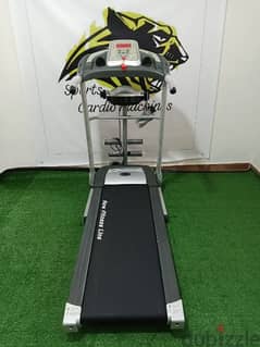 fitness line treadmill 2hp motor and vibration massage