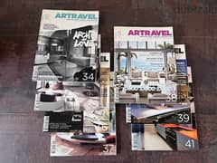 ART Travel 7 magazines year 2010-2011