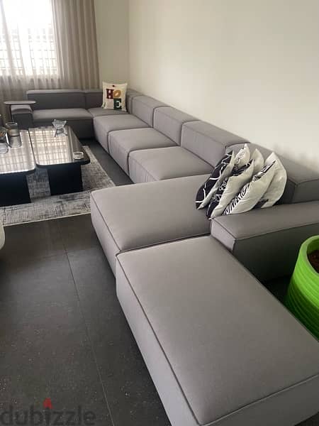 L-Shape Brand New Grey Sofa 5