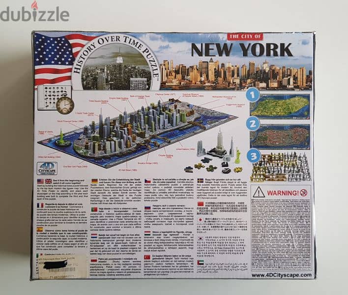 Puzzle 900 pcs 4D (The City of NEW YORK) 3