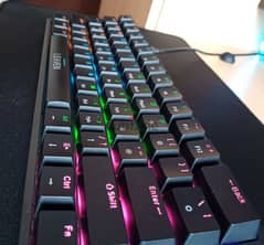 gaming mechanical keyboard blue switches