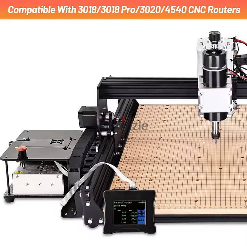 3040 CNC with 500W Spindle and 40W Laser Module + Accessories 12