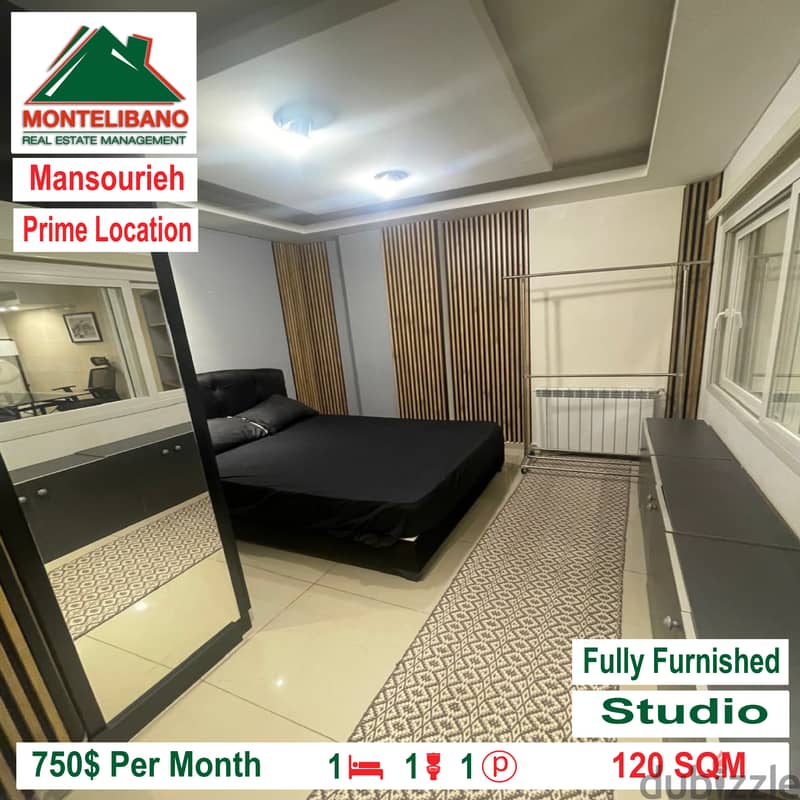 Studio for rent in Mansourieh!! 3