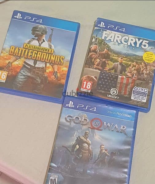 Ps4 slim with 3 games 1