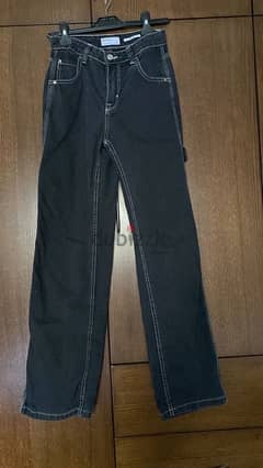 black cargo jeans 0