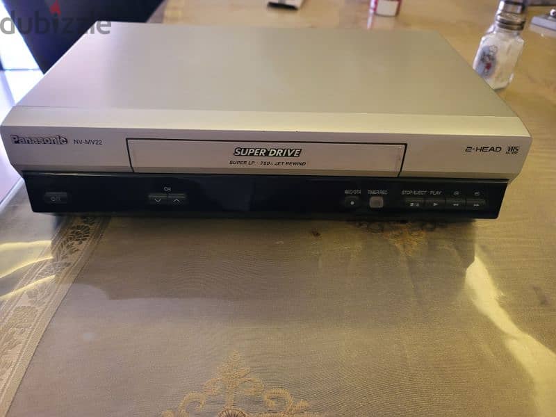 panasonic VHS player 2