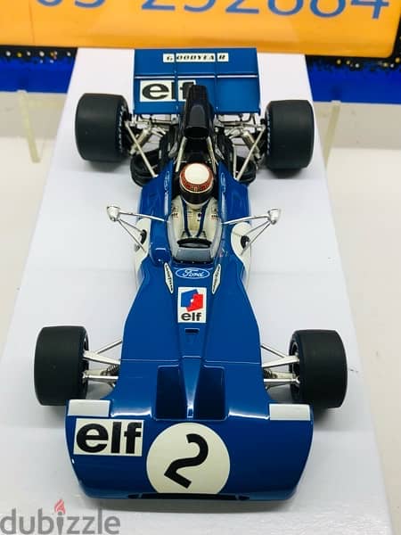 1/18 diecast F1 Tyrrell 003 Jackie Stewart world Champion 1971 9