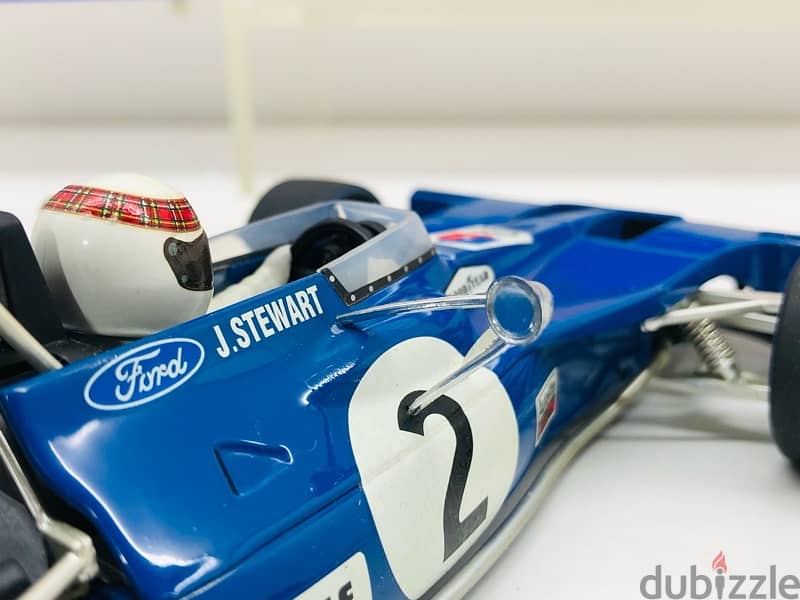 1/18 diecast F1 Tyrrell 003 Jackie Stewart world Champion 1971 10