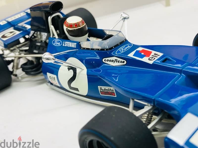 1/18 diecast F1 Tyrrell 003 Jackie Stewart world Champion 1971 13