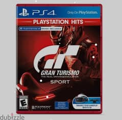 PS4 Gran tourismo car racing gmae vr