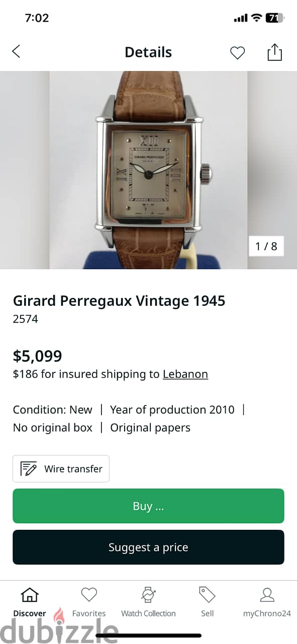 Girard Perregaux Vintage 1945 2574 4