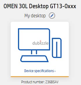 Desktop HP OMEN 30L GT13-0xxx (236B5AV) 2